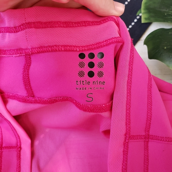 Title Nine| Waterfall Open Front Athletic Cardigan Pink Size Small - Picture 2 of 6